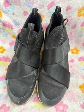 Sorel Black Women's Slip-On Knit Sneakers